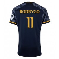 Dres Real Madrid Rodrygo Goes #11 Gostujuci 2023-24 Kratak Rukav